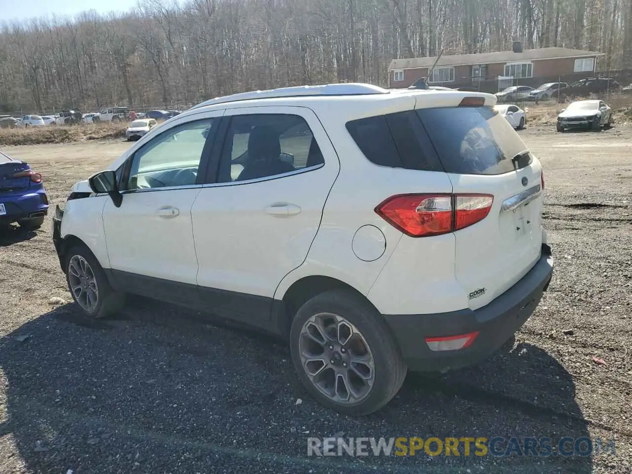 2 Photograph of a damaged car MAJ6S3KL3MC402098 FORD ECOSPORT 2021