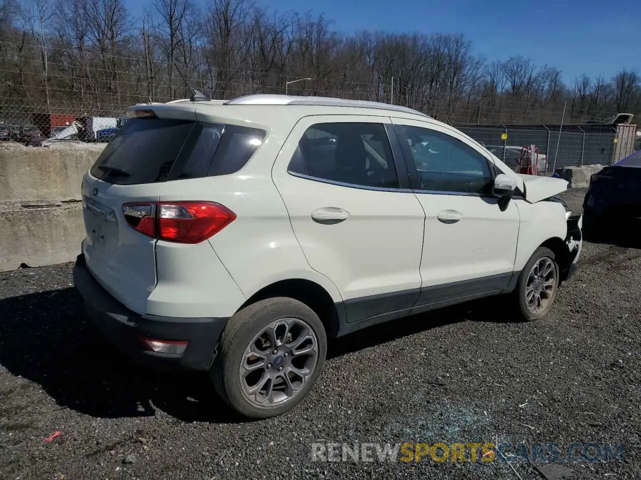 3 Photograph of a damaged car MAJ6S3KL3MC402098 FORD ECOSPORT 2021