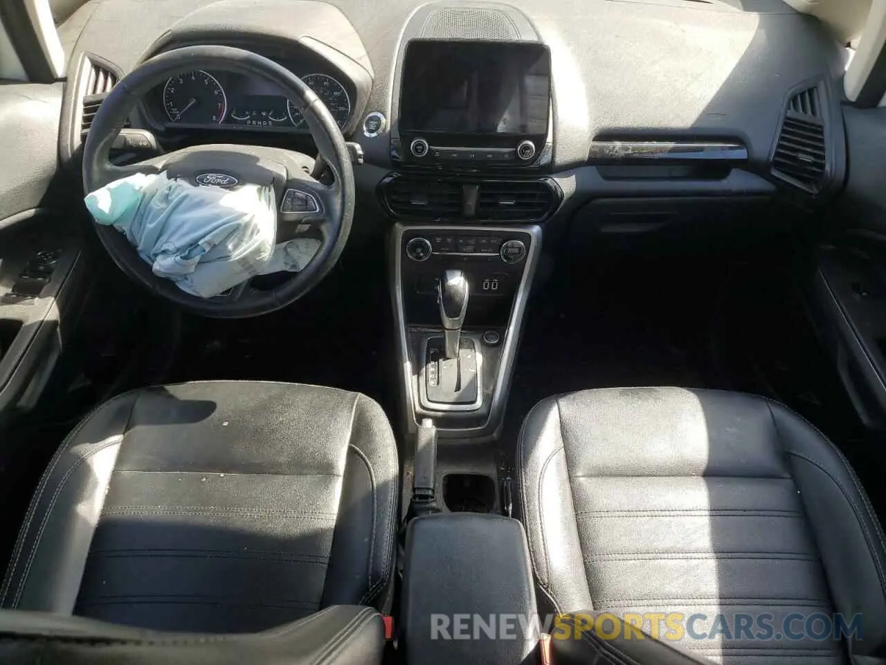 8 Photograph of a damaged car MAJ6S3KL3MC402098 FORD ECOSPORT 2021