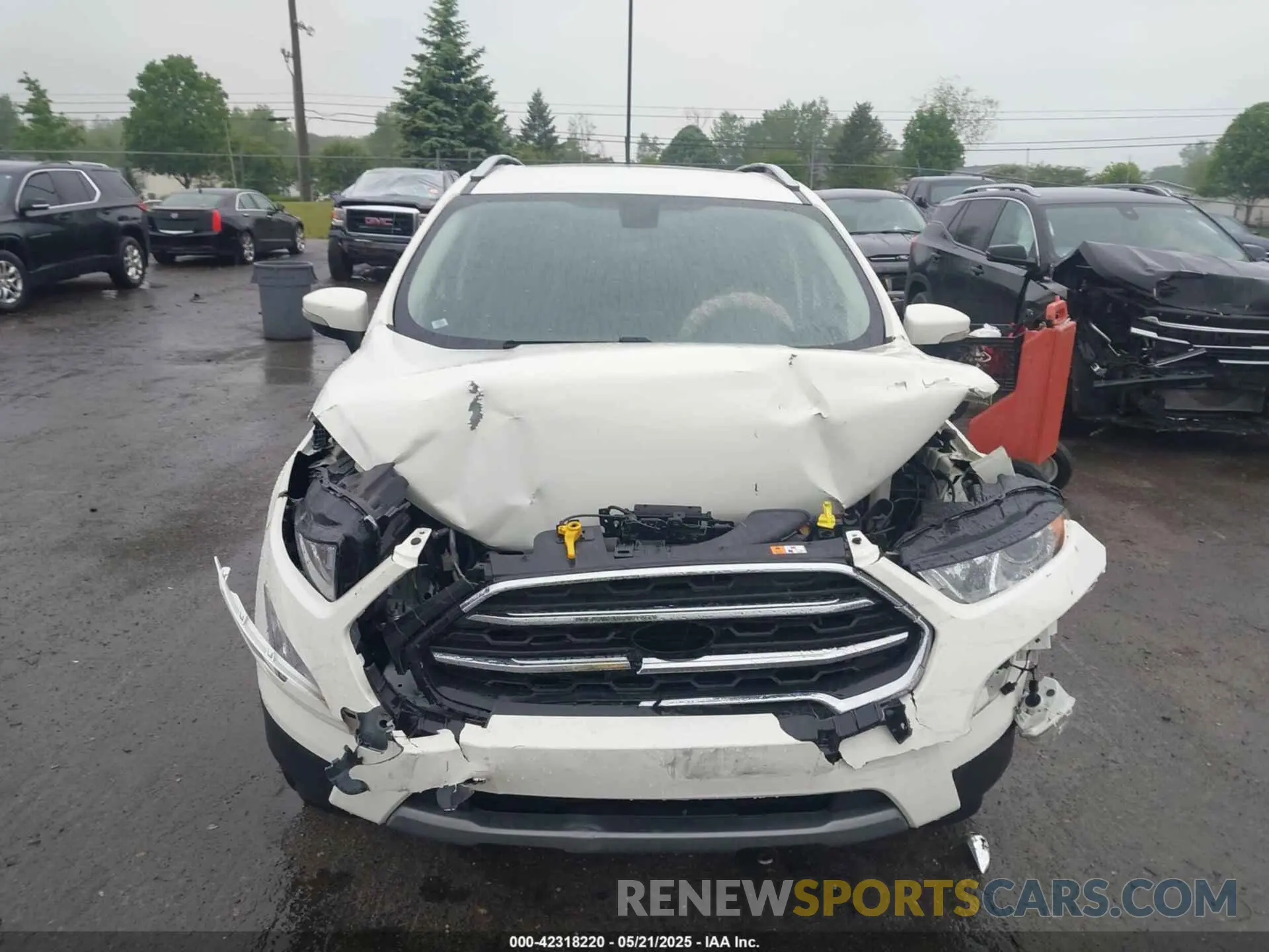 12 Photograph of a damaged car MAJ6S3KL3MC404966 FORD ECOSPORT 2021