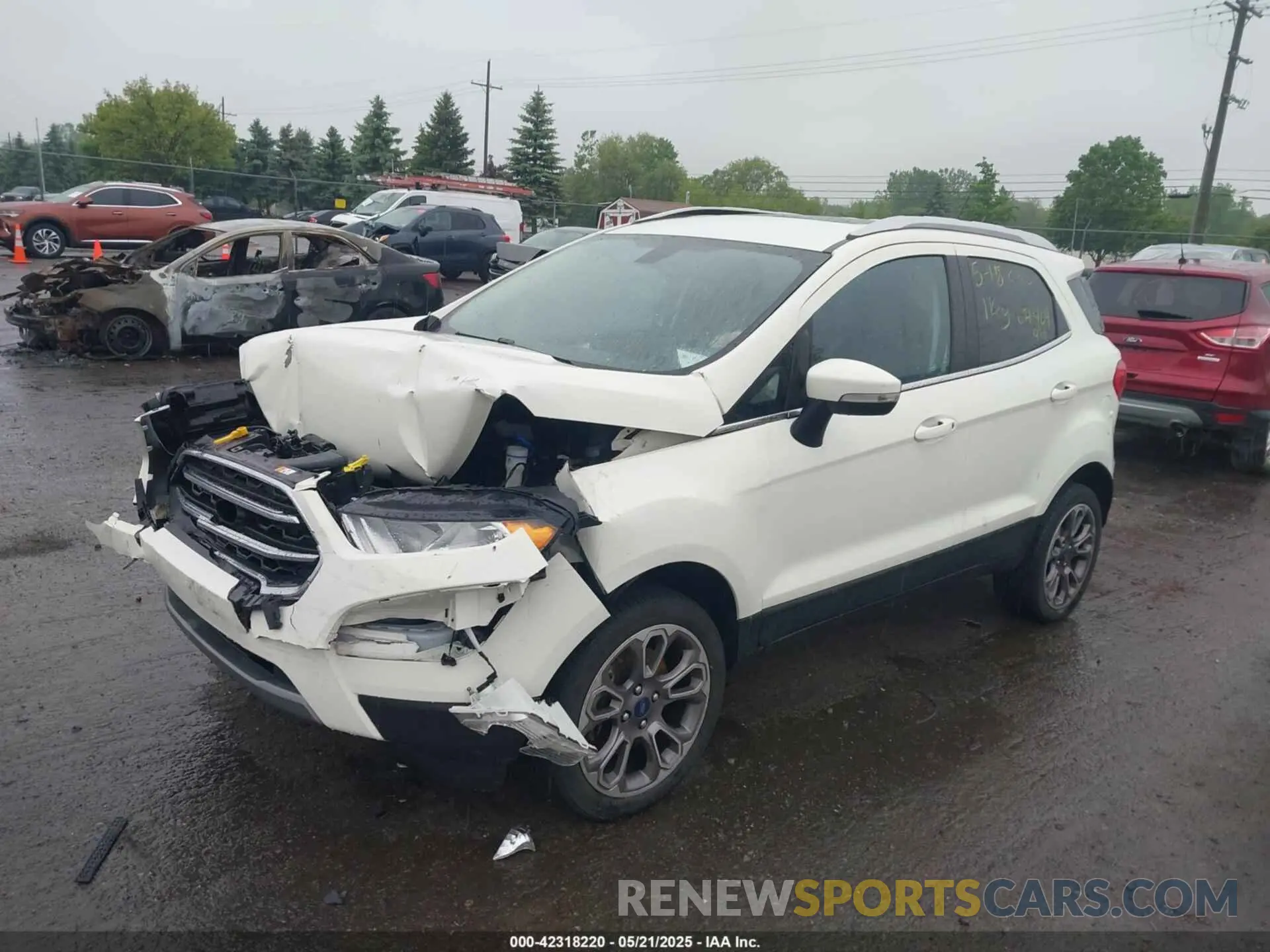 2 Photograph of a damaged car MAJ6S3KL3MC404966 FORD ECOSPORT 2021