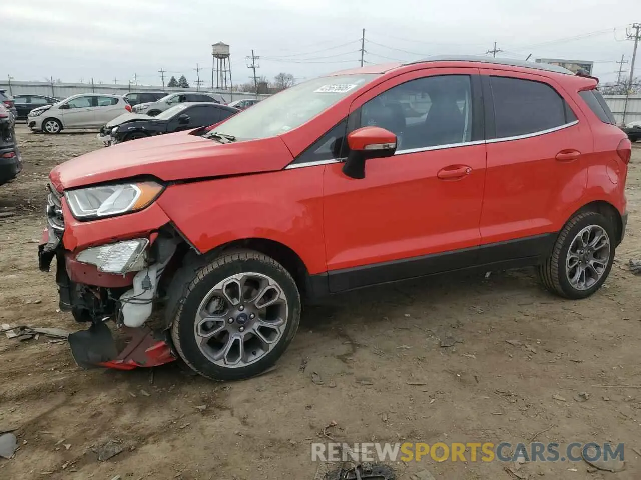 1 Photograph of a damaged car MAJ6S3KL4MC400540 FORD ECOSPORT 2021