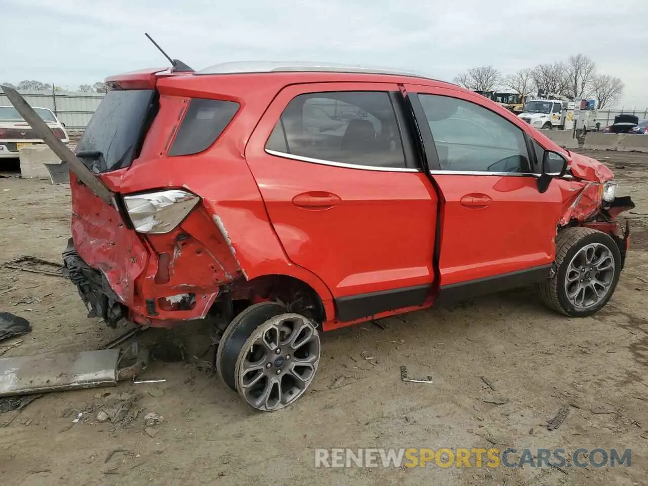 3 Photograph of a damaged car MAJ6S3KL4MC400540 FORD ECOSPORT 2021