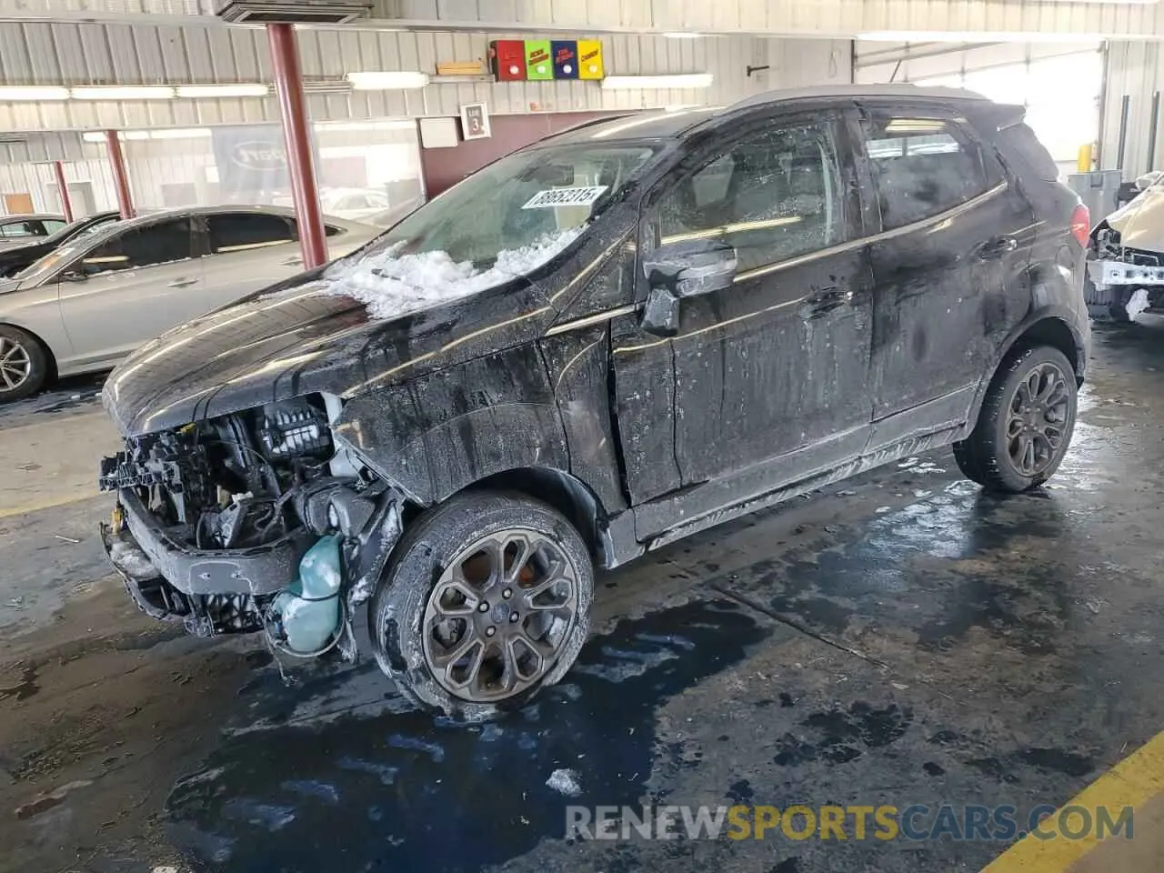 1 Photograph of a damaged car MAJ6S3KL5MC424412 FORD ECOSPORT 2021