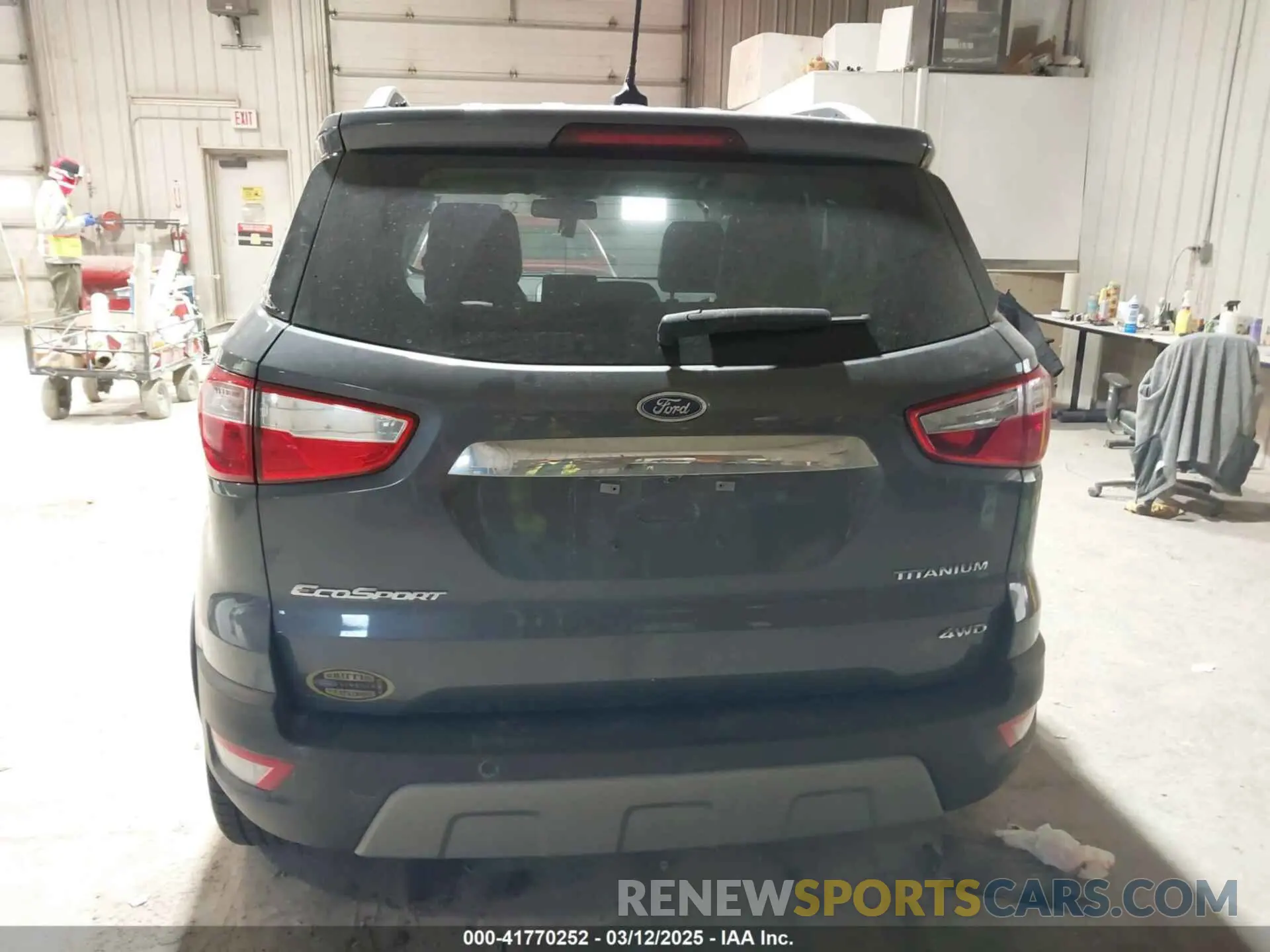 16 Photograph of a damaged car MAJ6S3KL6MC398208 FORD ECOSPORT 2021