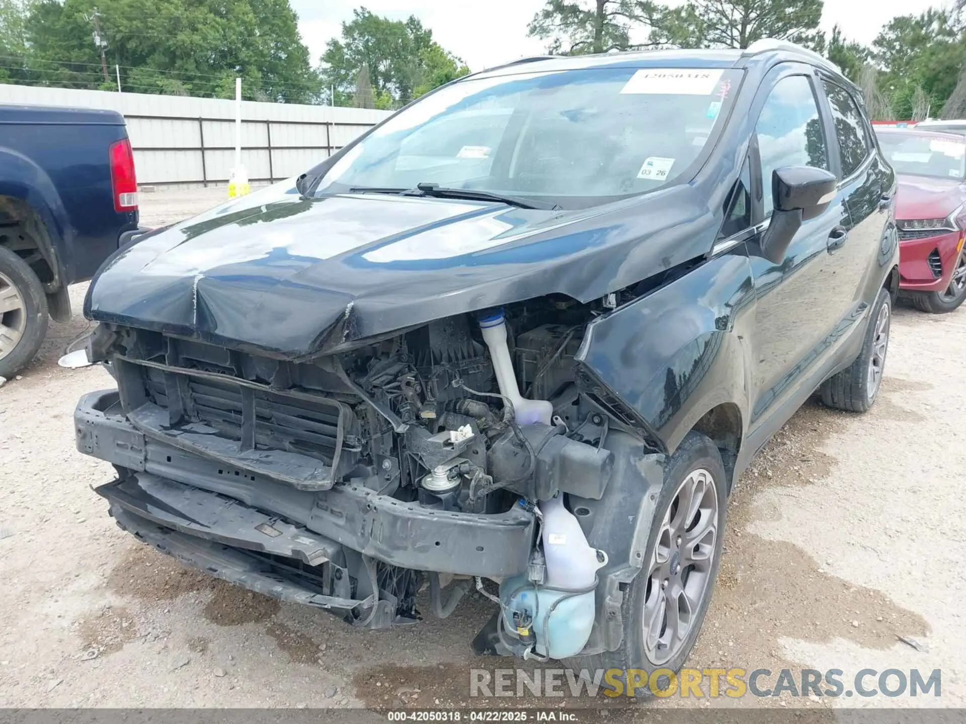 6 Photograph of a damaged car MAJ6S3KL7MC400564 FORD ECOSPORT 2021