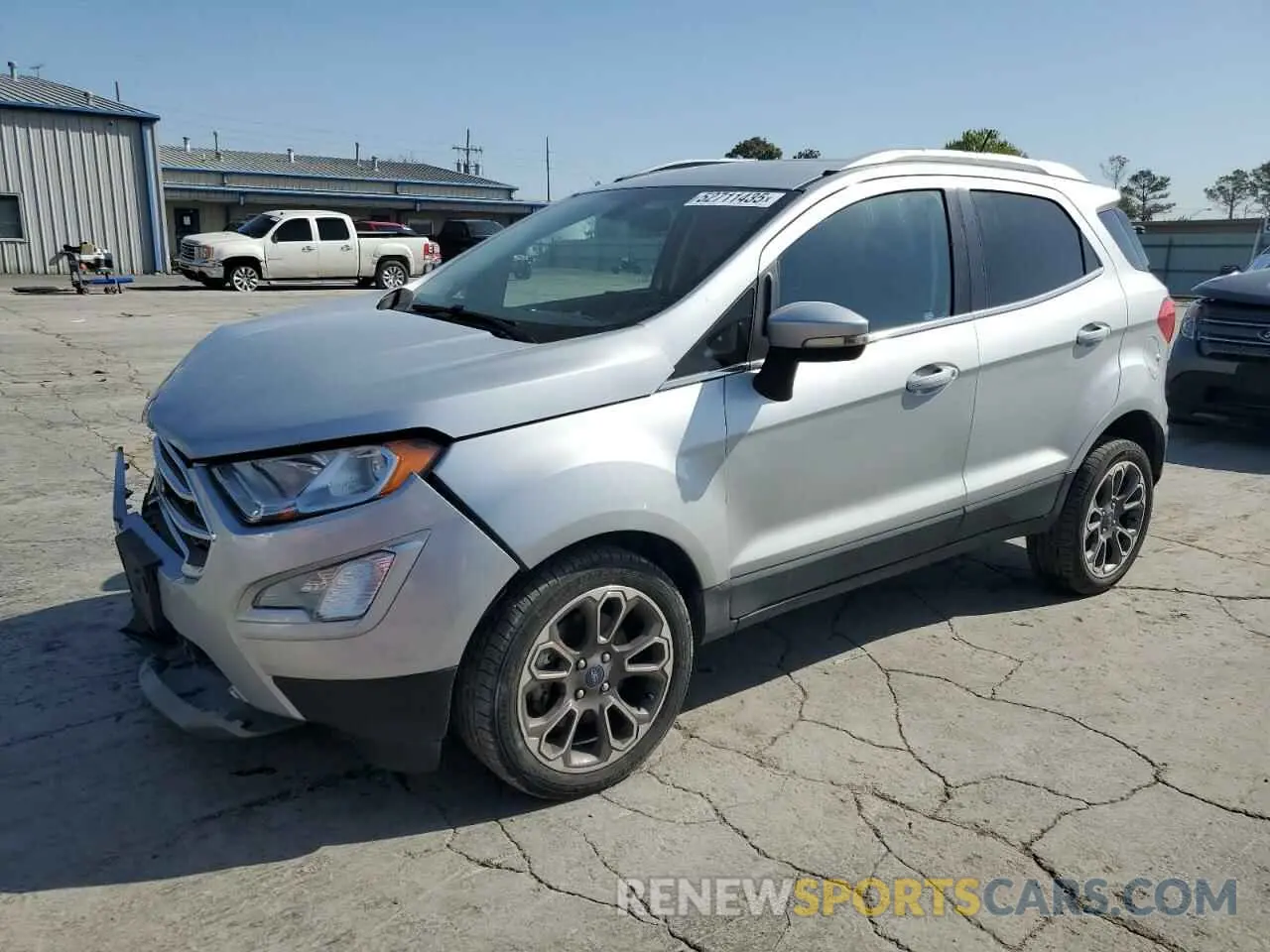 1 Photograph of a damaged car MAJ6S3KL8MC400539 FORD ECOSPORT 2021