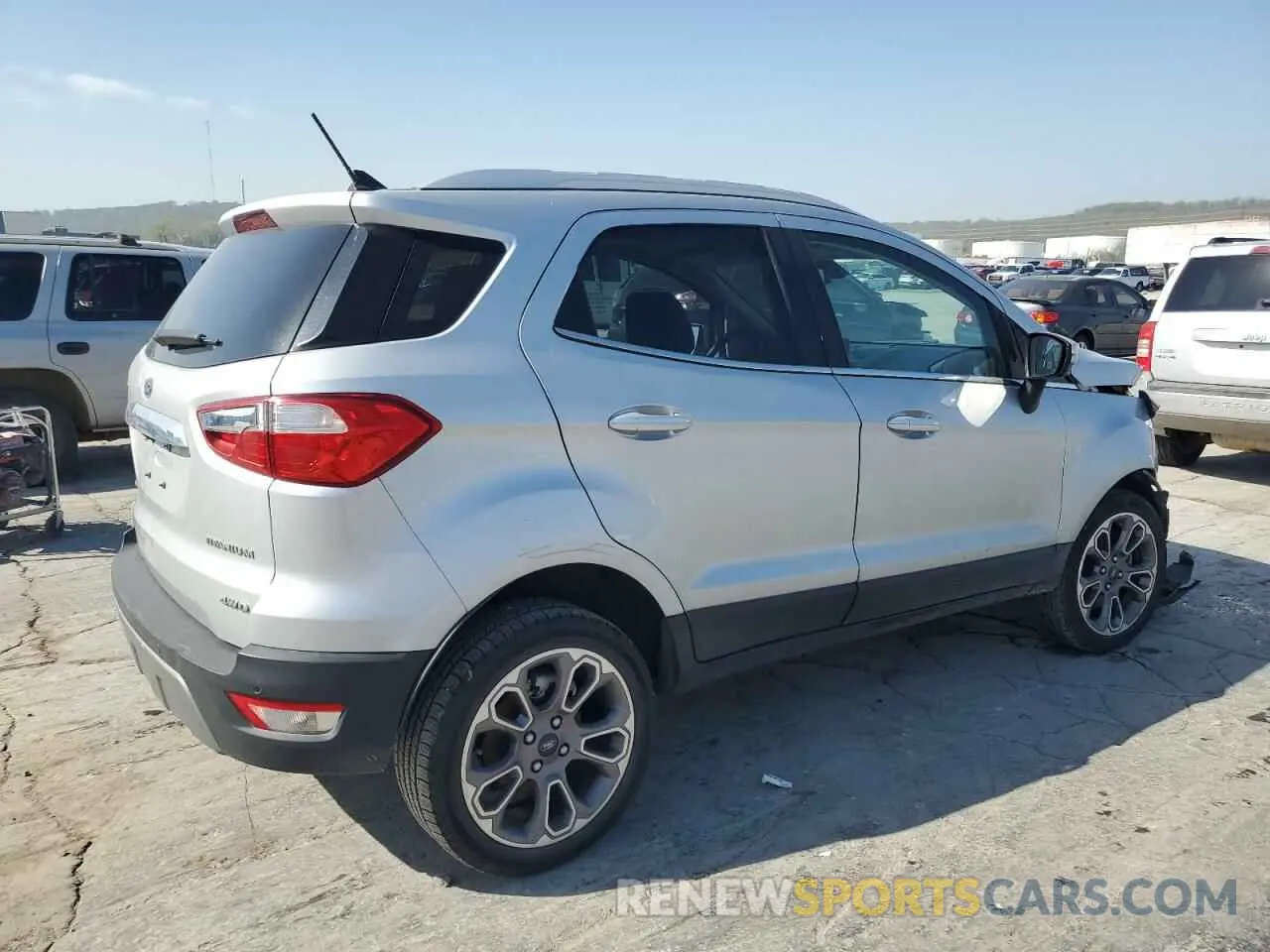 3 Photograph of a damaged car MAJ6S3KL8MC400539 FORD ECOSPORT 2021