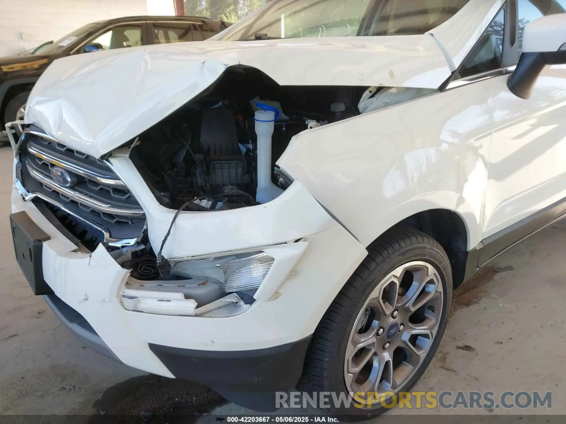 6 Photograph of a damaged car MAJ6S3KL8MC402081 FORD ECOSPORT 2021