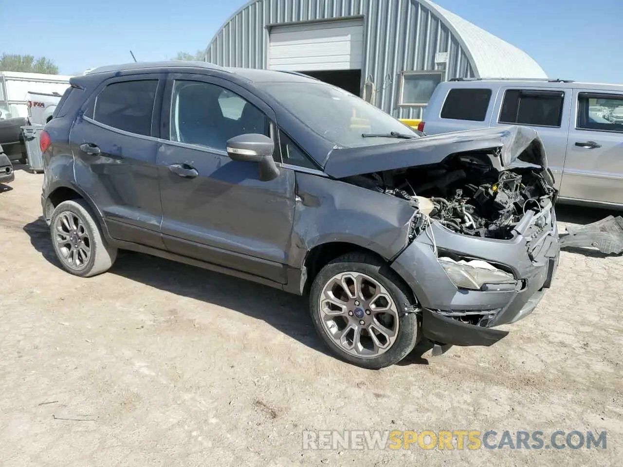 4 Photograph of a damaged car MAJ6S3KL9MC401988 FORD ECOSPORT 2021