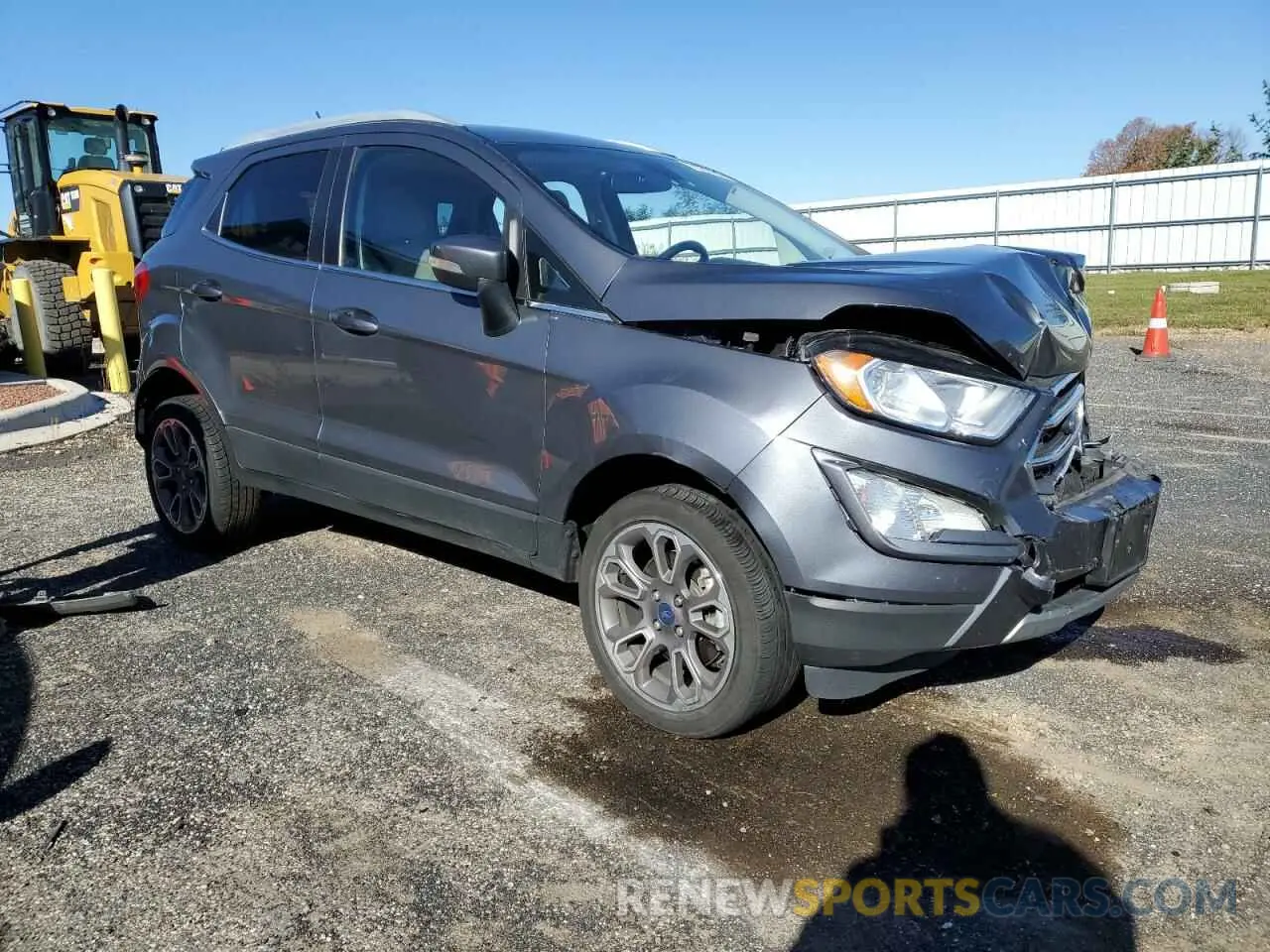 4 Photograph of a damaged car MAJ6S3KLXMC403359 FORD ECOSPORT 2021