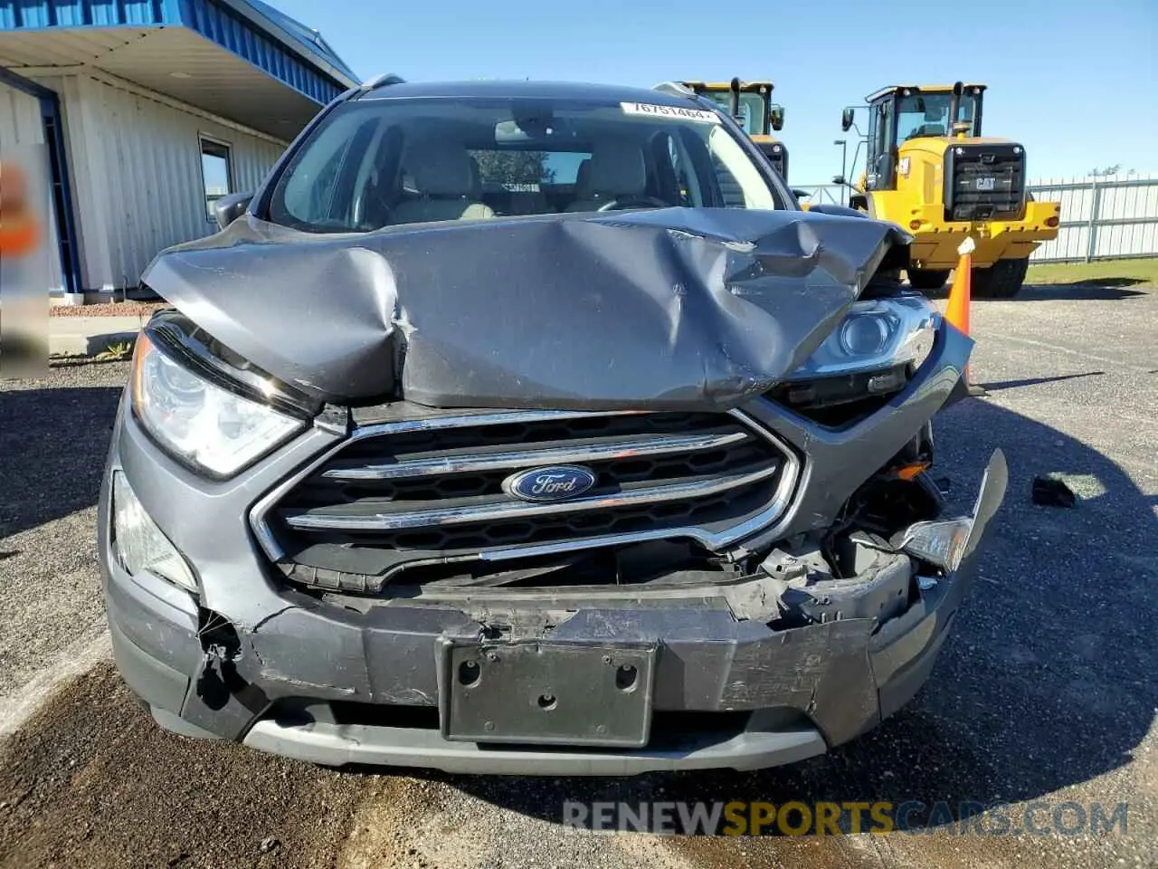 5 Photograph of a damaged car MAJ6S3KLXMC403359 FORD ECOSPORT 2021