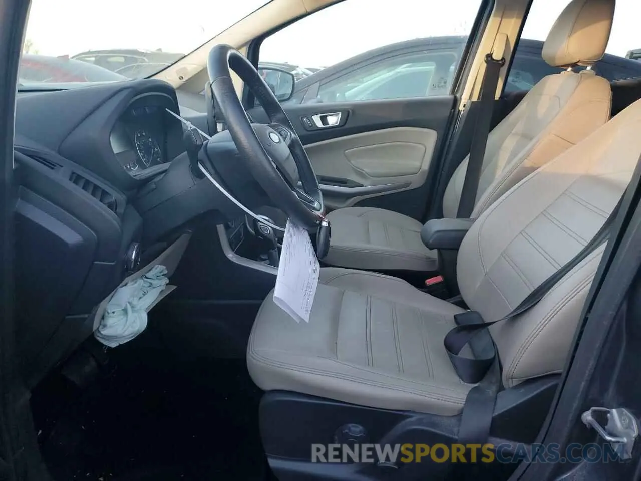 7 Photograph of a damaged car MAJ6S3KLXMC403359 FORD ECOSPORT 2021