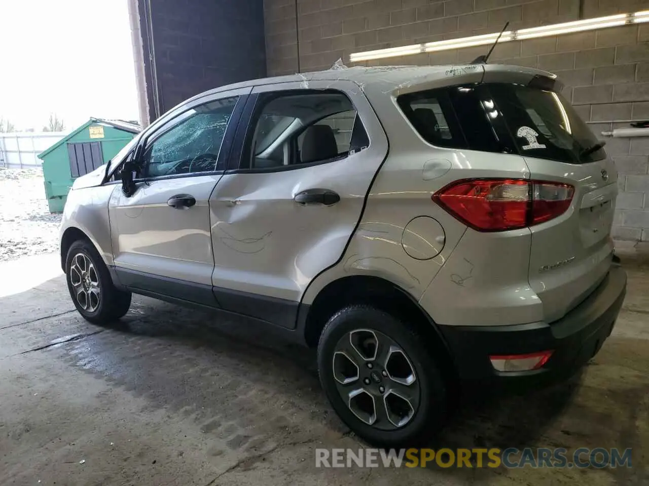 2 Photograph of a damaged car MAJ6S3FL1NC458696 FORD ECOSPORT 2022