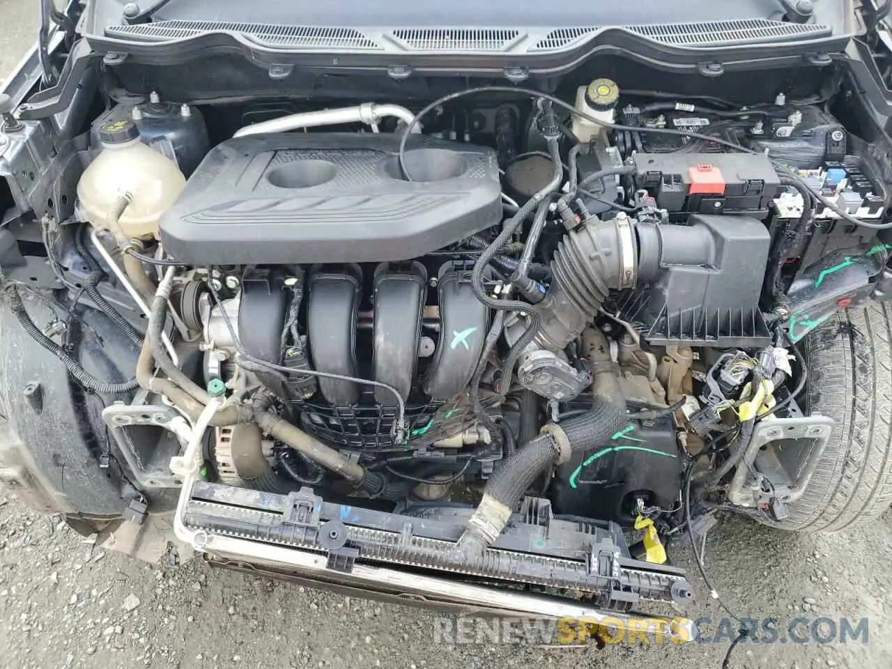 12 Photograph of a damaged car MAJ6S3FL4NC465299 FORD ECOSPORT 2022