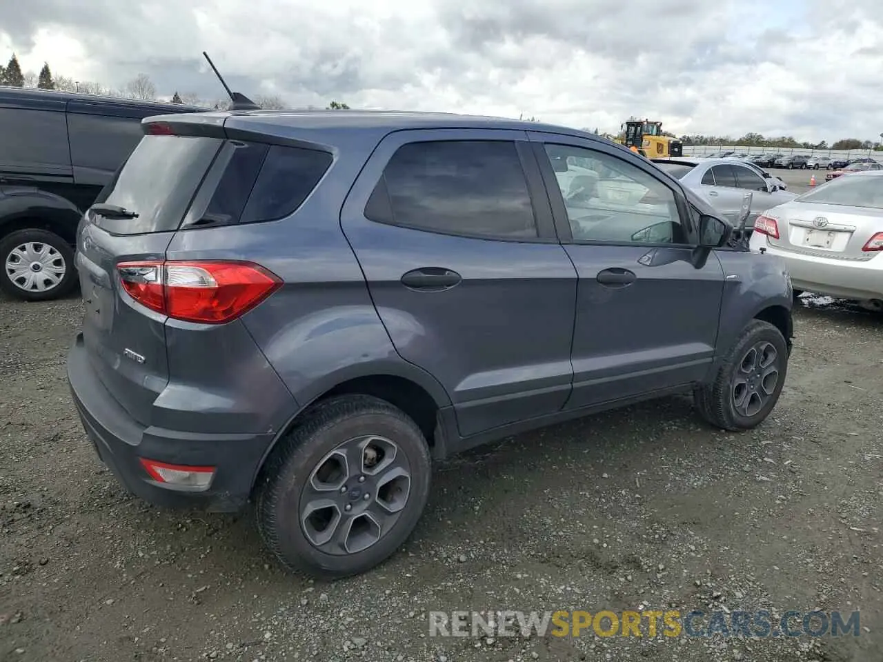 3 Photograph of a damaged car MAJ6S3FL4NC465299 FORD ECOSPORT 2022