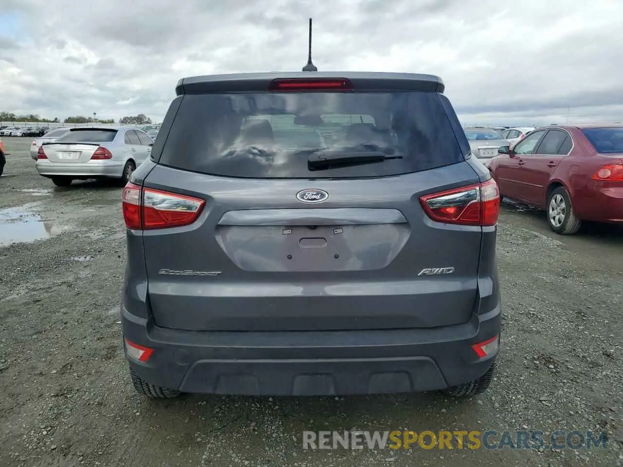 6 Photograph of a damaged car MAJ6S3FL4NC465299 FORD ECOSPORT 2022