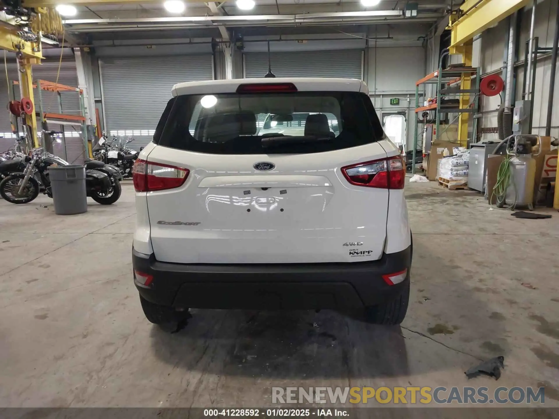 17 Photograph of a damaged car MAJ6S3FL6NC473596 FORD ECOSPORT 2022