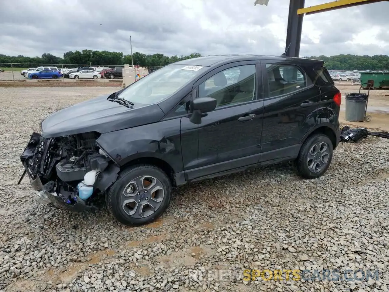 1 Photograph of a damaged car MAJ6S3FL7NC473638 FORD ECOSPORT 2022