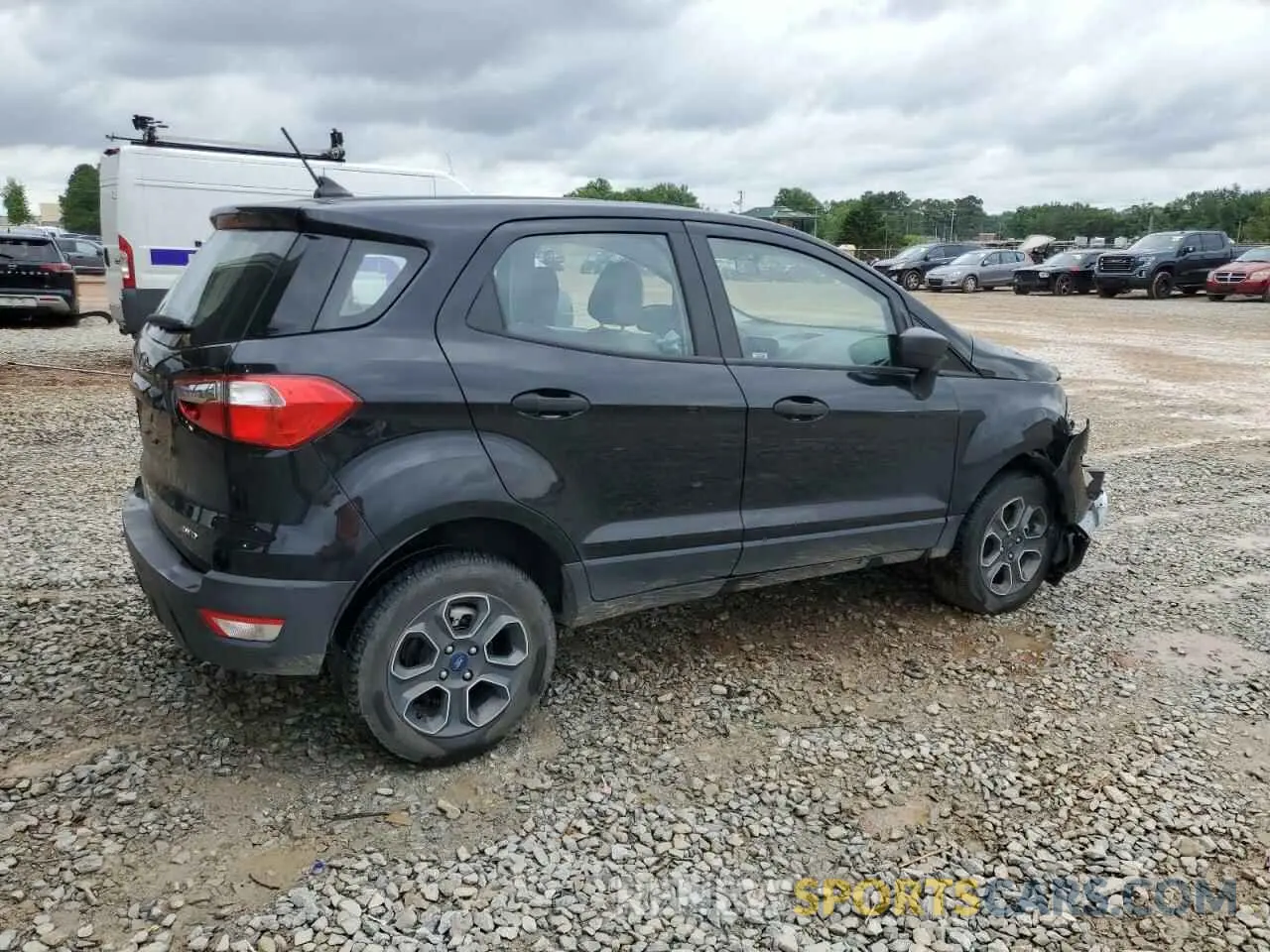 3 Photograph of a damaged car MAJ6S3FL7NC473638 FORD ECOSPORT 2022