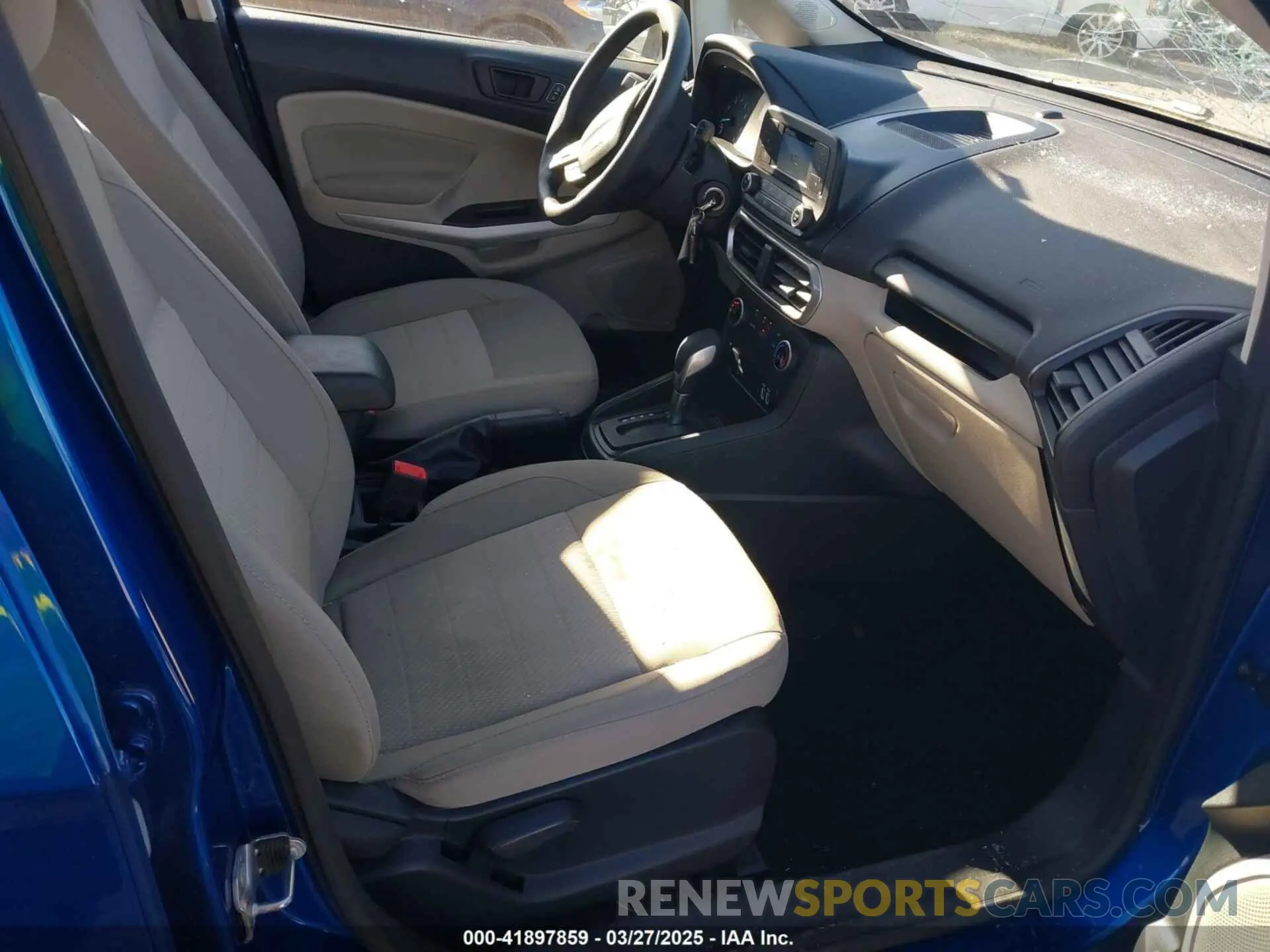 5 Photograph of a damaged car MAJ6S3FL8NC464026 FORD ECOSPORT 2022
