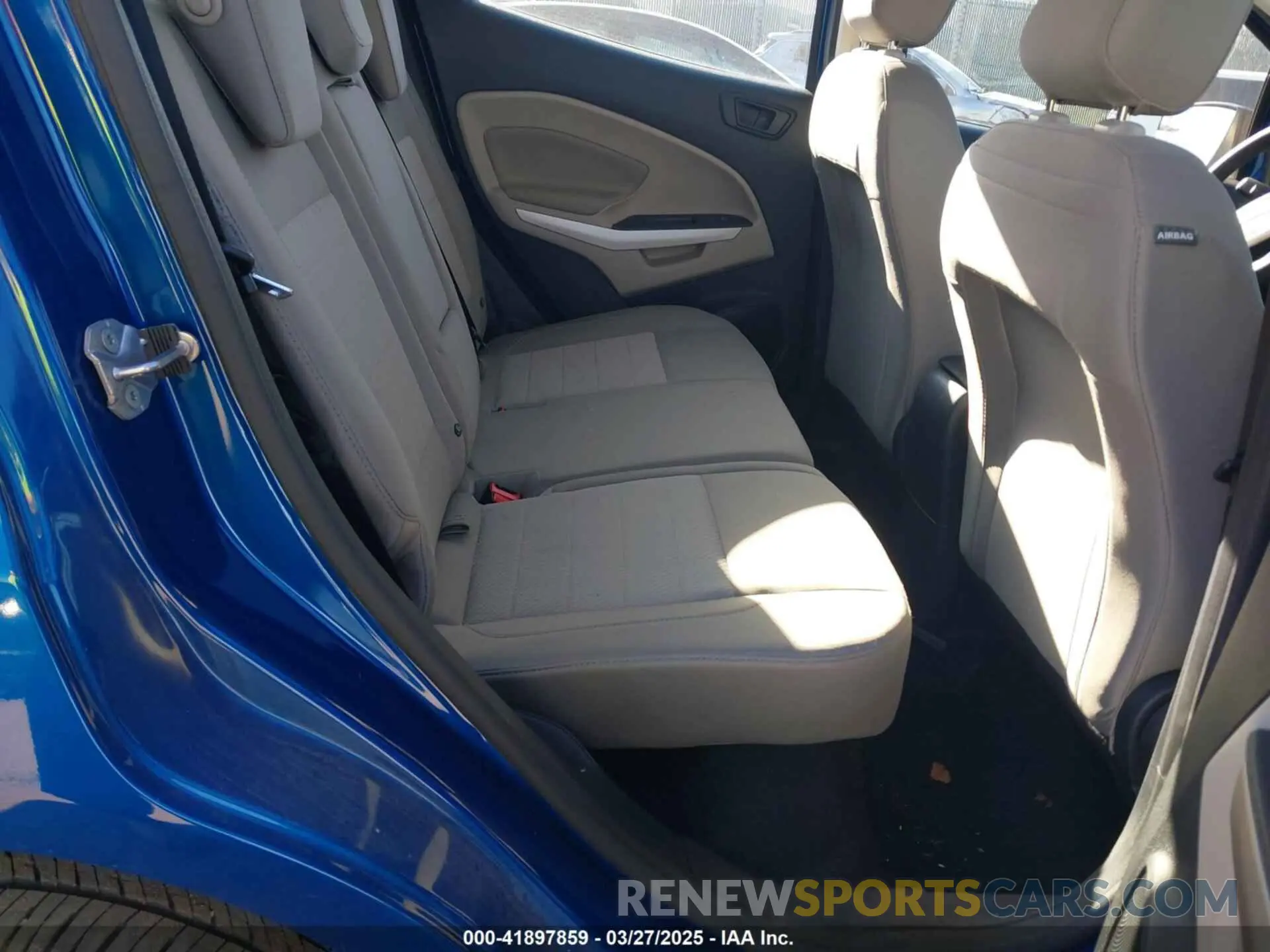 8 Photograph of a damaged car MAJ6S3FL8NC464026 FORD ECOSPORT 2022