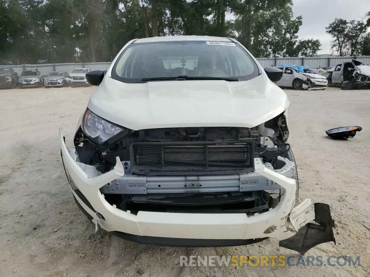 5 Photograph of a damaged car MAJ6S3FL8NC468030 FORD ECOSPORT 2022
