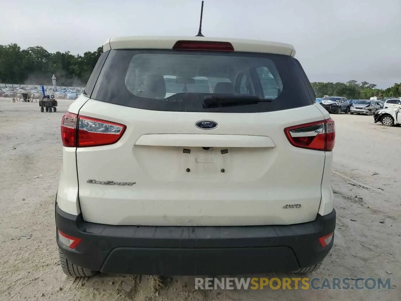 6 Photograph of a damaged car MAJ6S3FL8NC468030 FORD ECOSPORT 2022