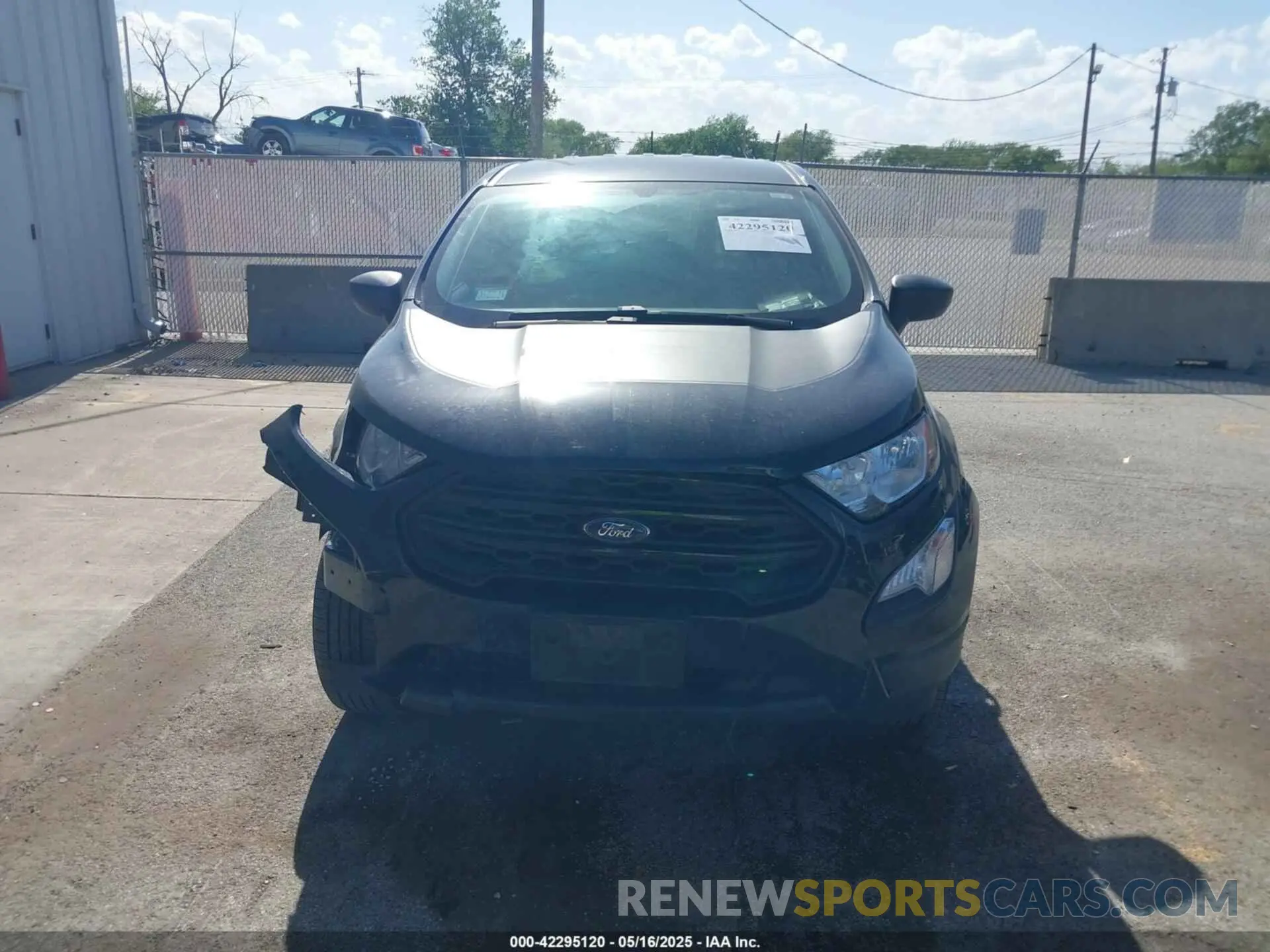 12 Photograph of a damaged car MAJ6S3FL9NC467677 FORD ECOSPORT 2022