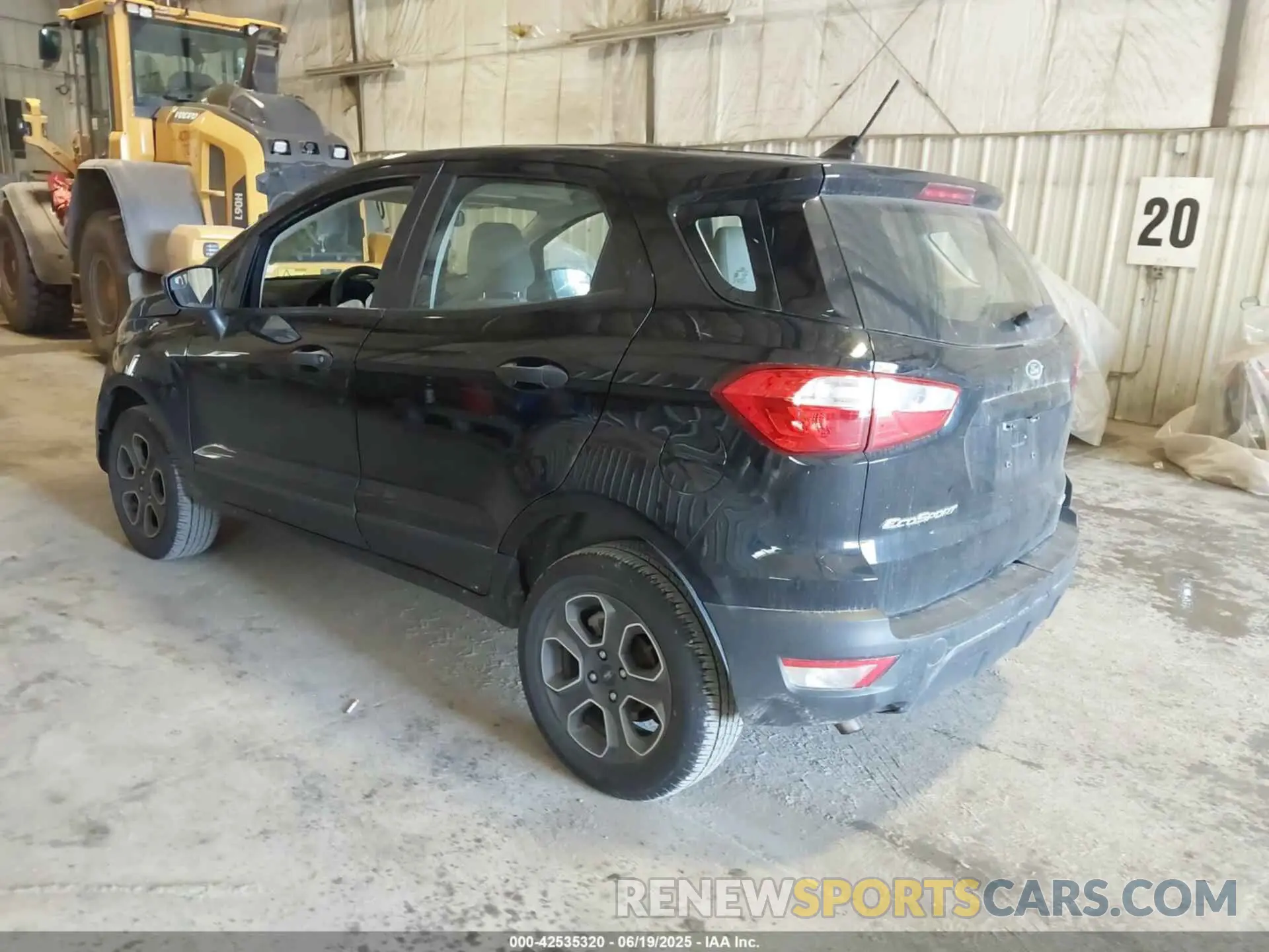 3 Photograph of a damaged car MAJ6S3FL9NC474757 FORD ECOSPORT 2022