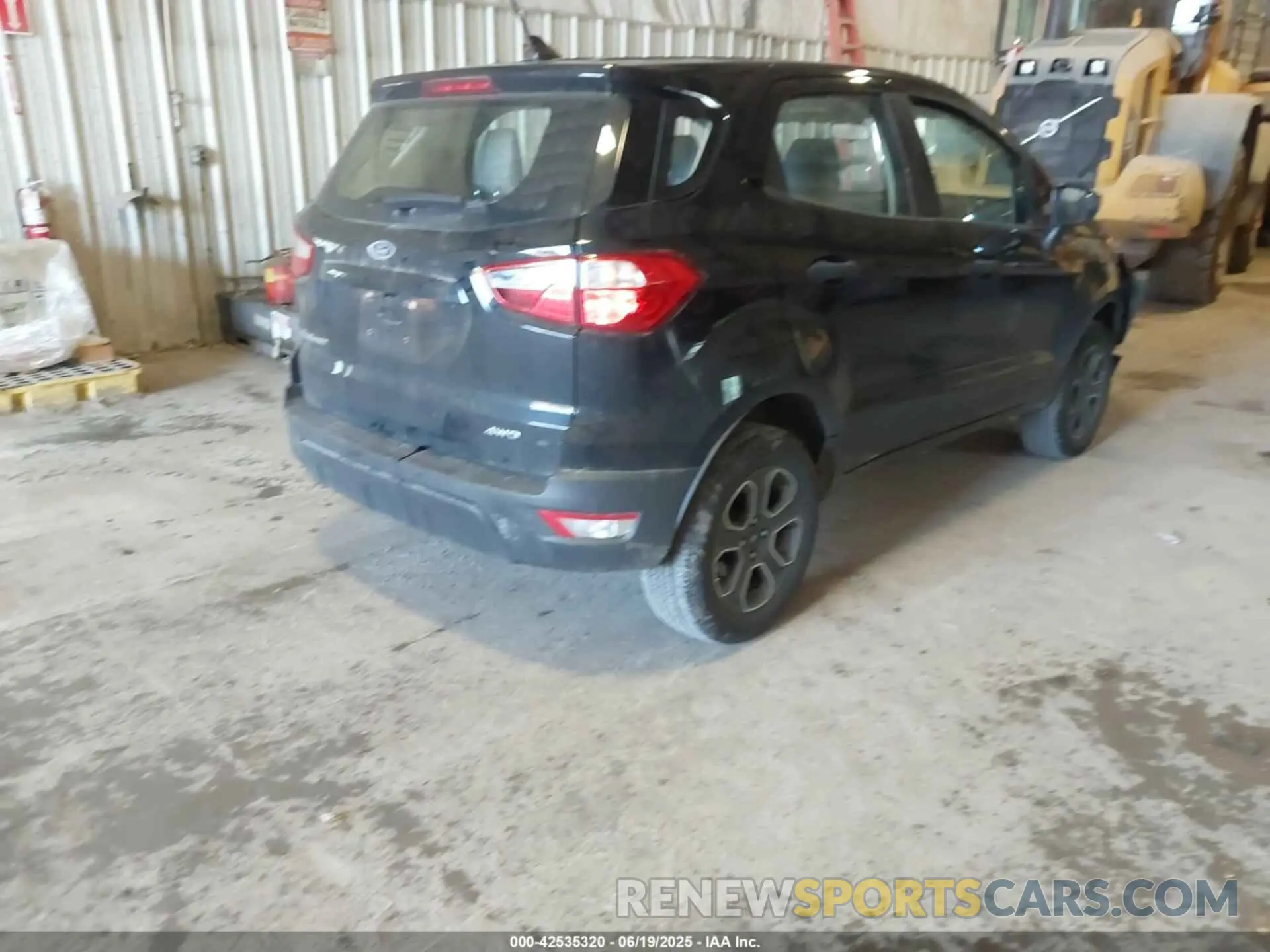 4 Photograph of a damaged car MAJ6S3FL9NC474757 FORD ECOSPORT 2022