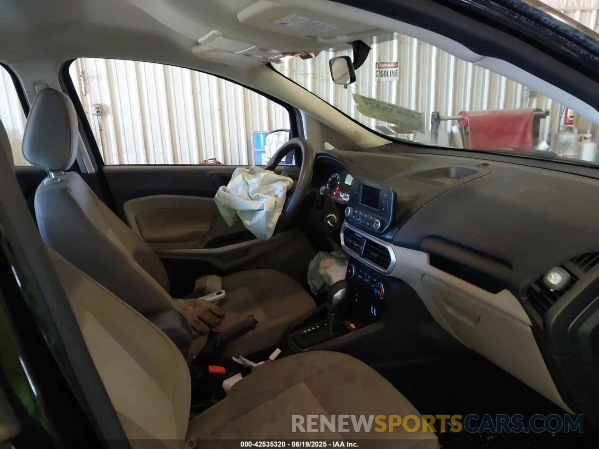 5 Photograph of a damaged car MAJ6S3FL9NC474757 FORD ECOSPORT 2022