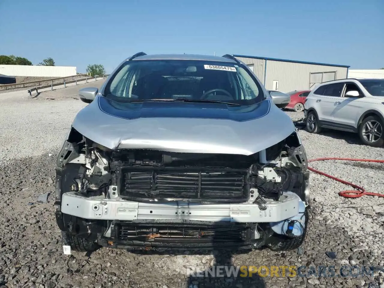5 Photograph of a damaged car MAJ6S3GL0NC471292 FORD ECOSPORT 2022