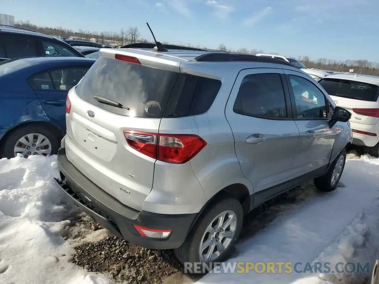3 Photograph of a damaged car MAJ6S3GL2NC462805 FORD ECOSPORT 2022