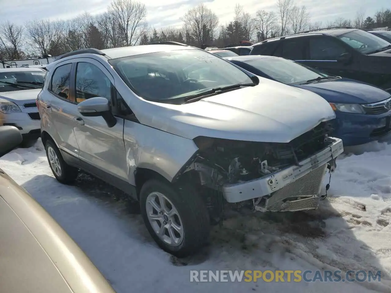 4 Photograph of a damaged car MAJ6S3GL2NC462805 FORD ECOSPORT 2022