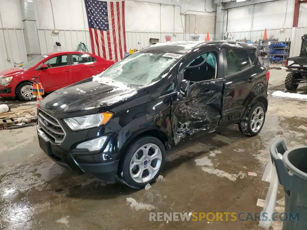 1 Photograph of a damaged car MAJ6S3GL2NC463839 FORD ECOSPORT 2022