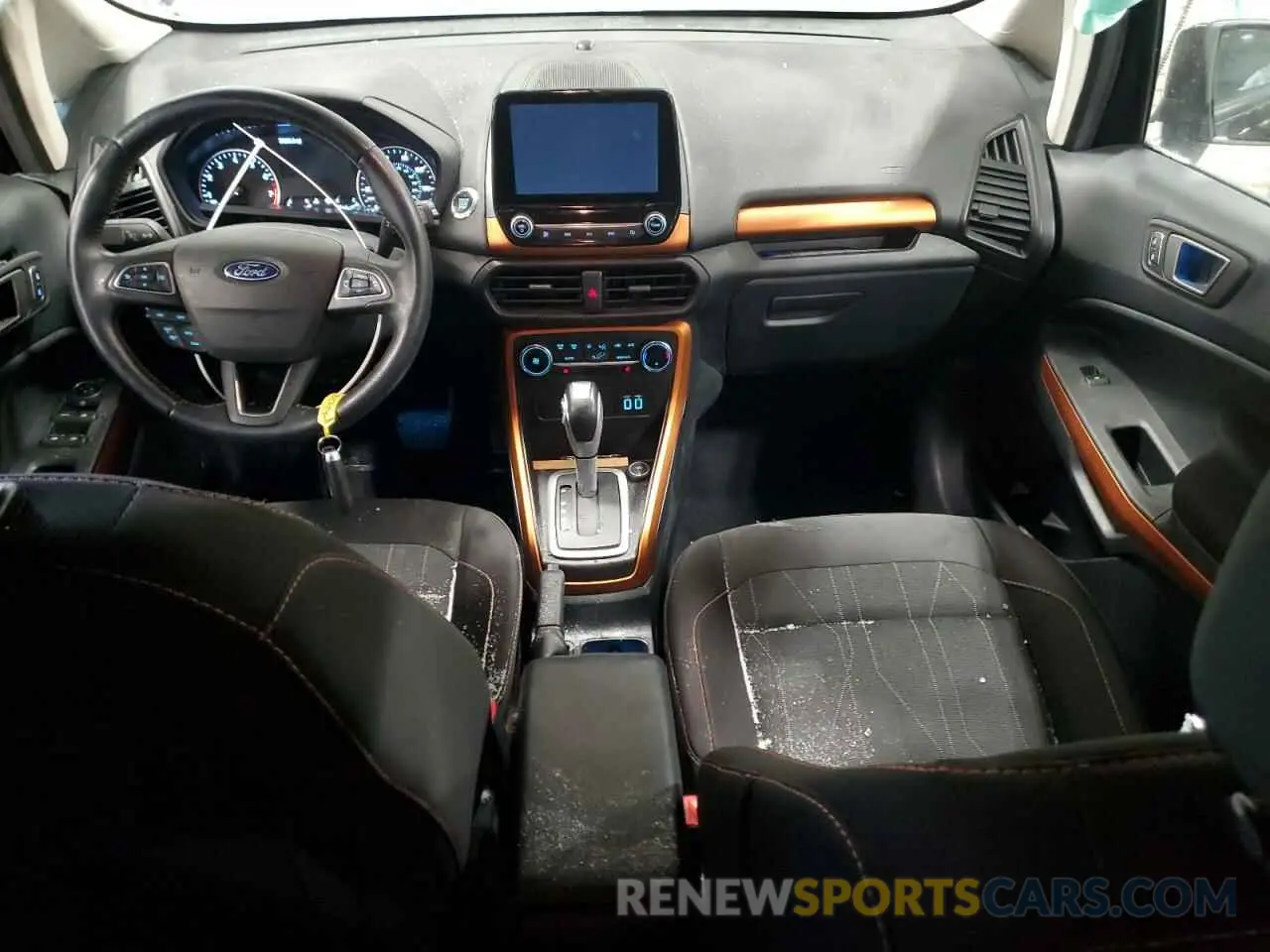 8 Photograph of a damaged car MAJ6S3GL2NC463839 FORD ECOSPORT 2022