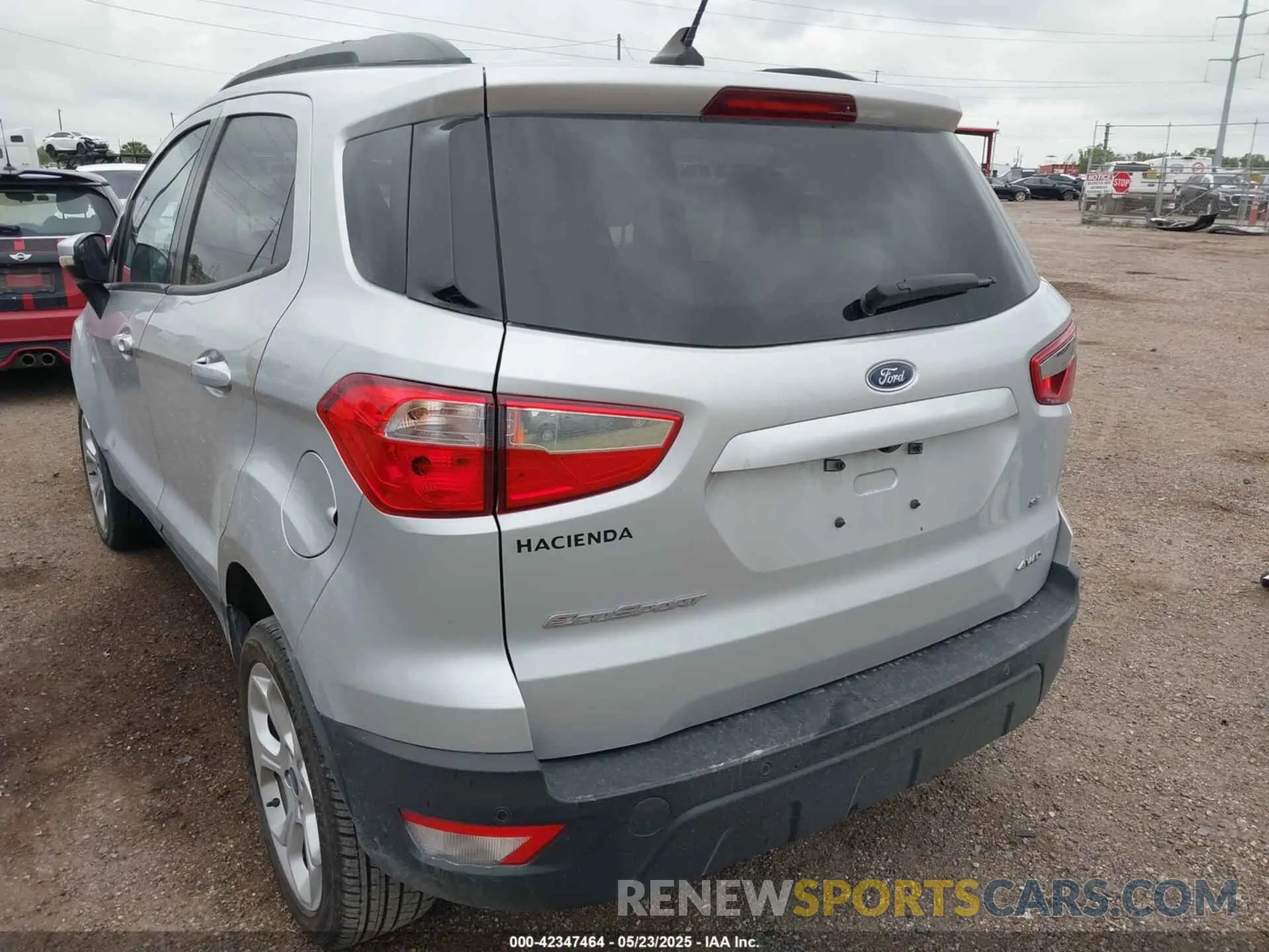 3 Photograph of a damaged car MAJ6S3GL2NC469916 FORD ECOSPORT 2022