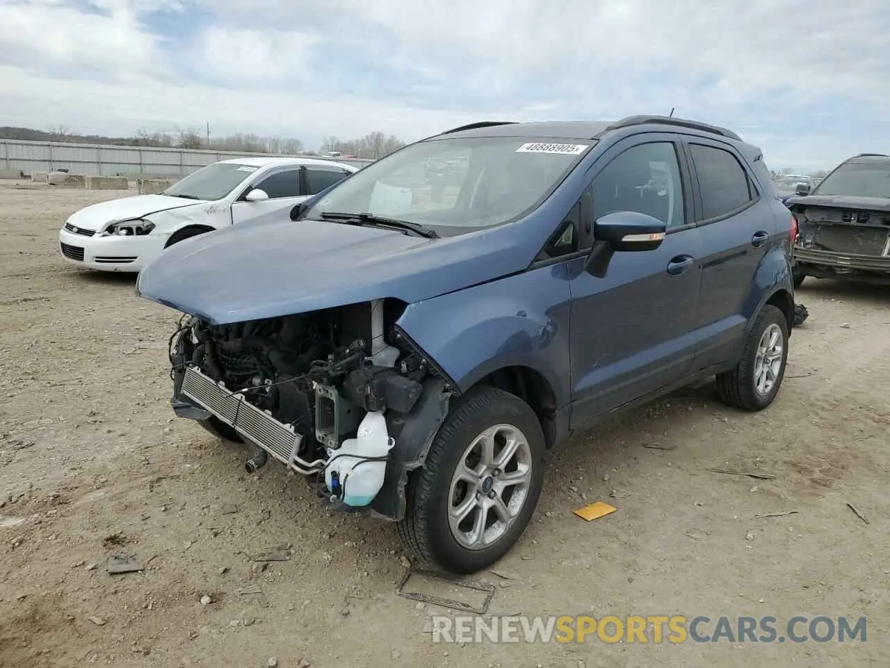 1 Photograph of a damaged car MAJ6S3GL2NC469964 FORD ECOSPORT 2022