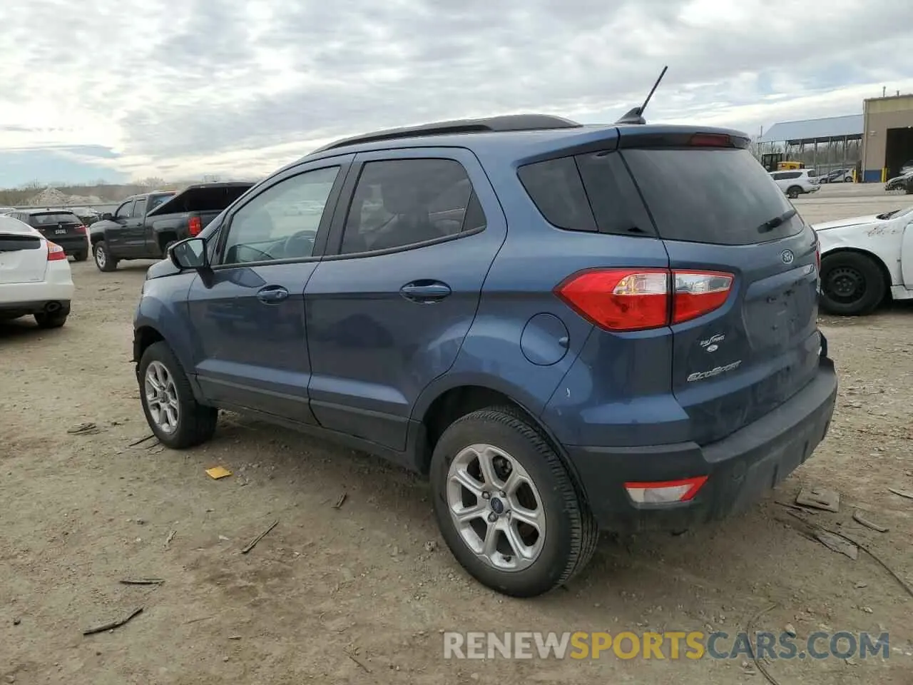 2 Photograph of a damaged car MAJ6S3GL2NC469964 FORD ECOSPORT 2022