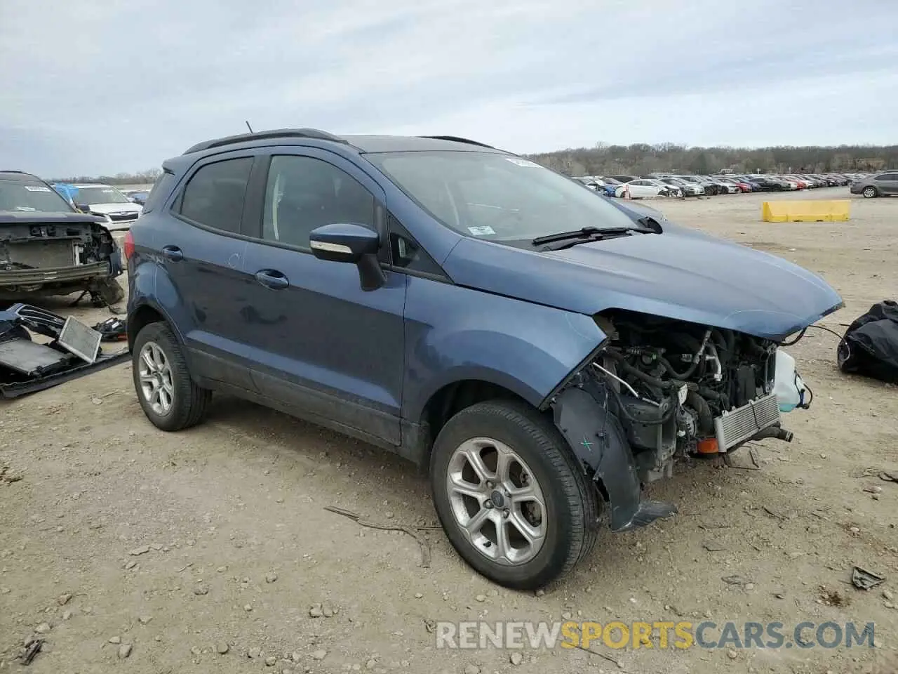 4 Photograph of a damaged car MAJ6S3GL2NC469964 FORD ECOSPORT 2022