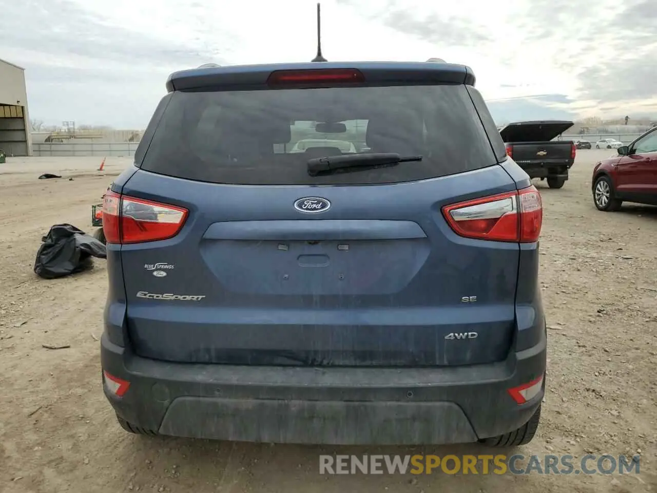 6 Photograph of a damaged car MAJ6S3GL2NC469964 FORD ECOSPORT 2022
