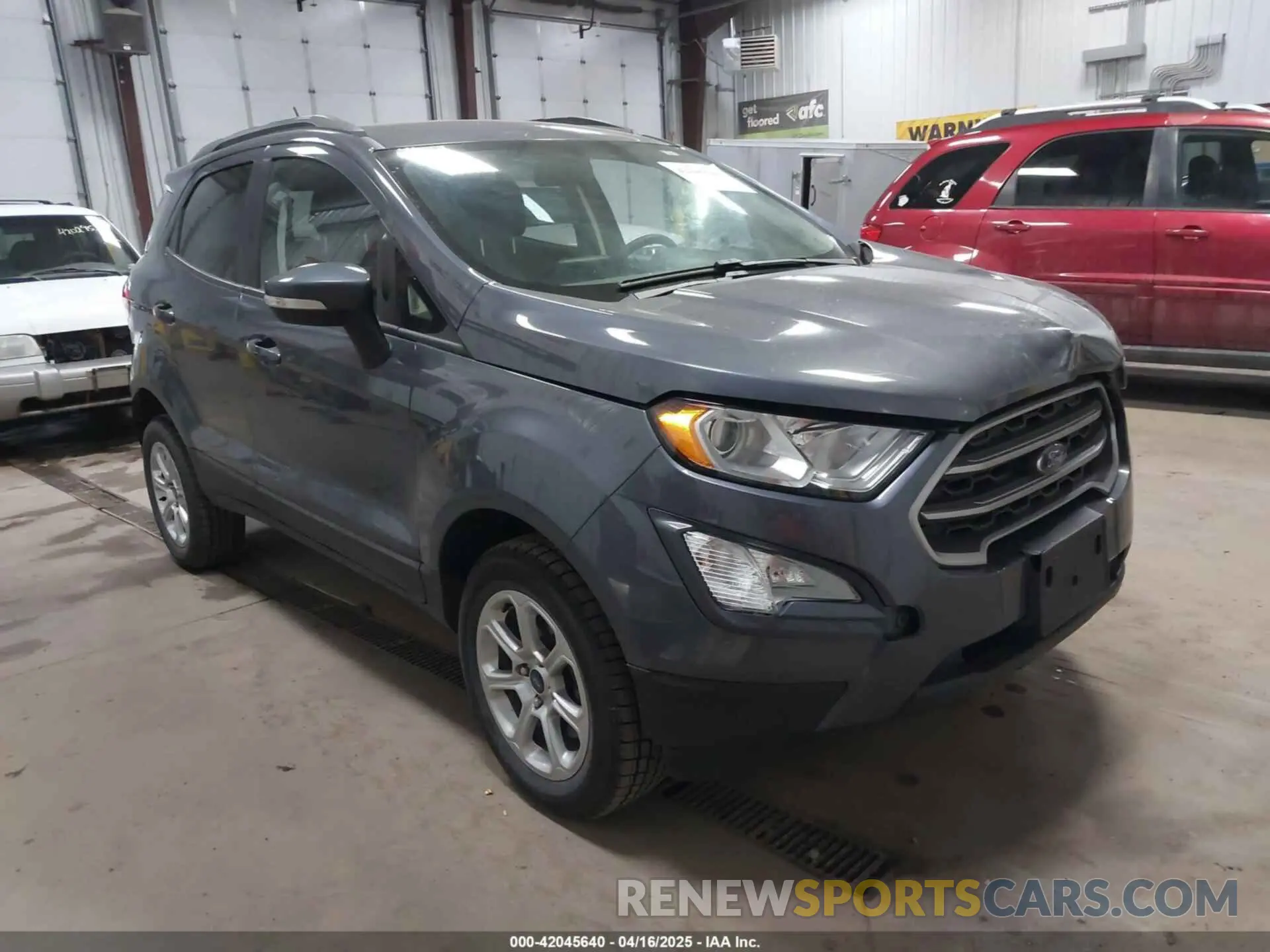 1 Photograph of a damaged car MAJ6S3GL3NC468256 FORD ECOSPORT 2022