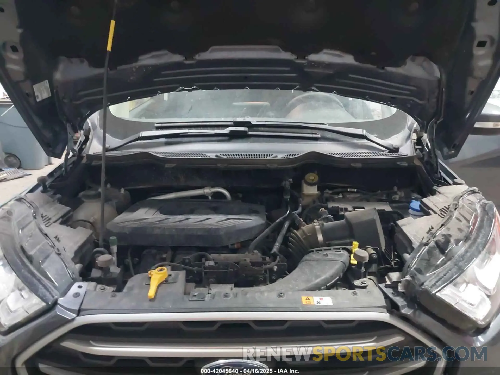 10 Photograph of a damaged car MAJ6S3GL3NC468256 FORD ECOSPORT 2022