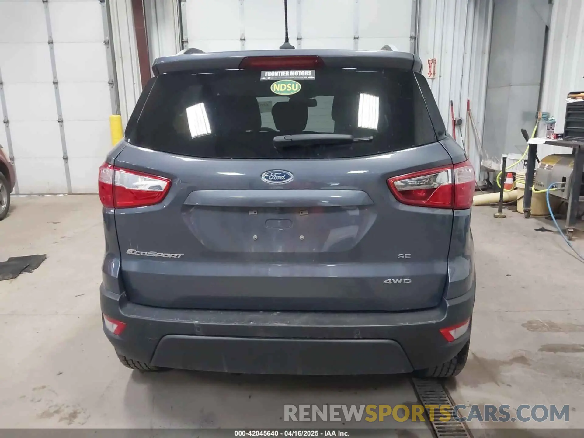 16 Photograph of a damaged car MAJ6S3GL3NC468256 FORD ECOSPORT 2022