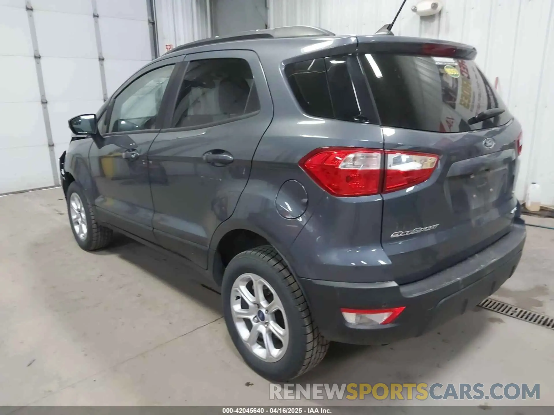 3 Photograph of a damaged car MAJ6S3GL3NC468256 FORD ECOSPORT 2022