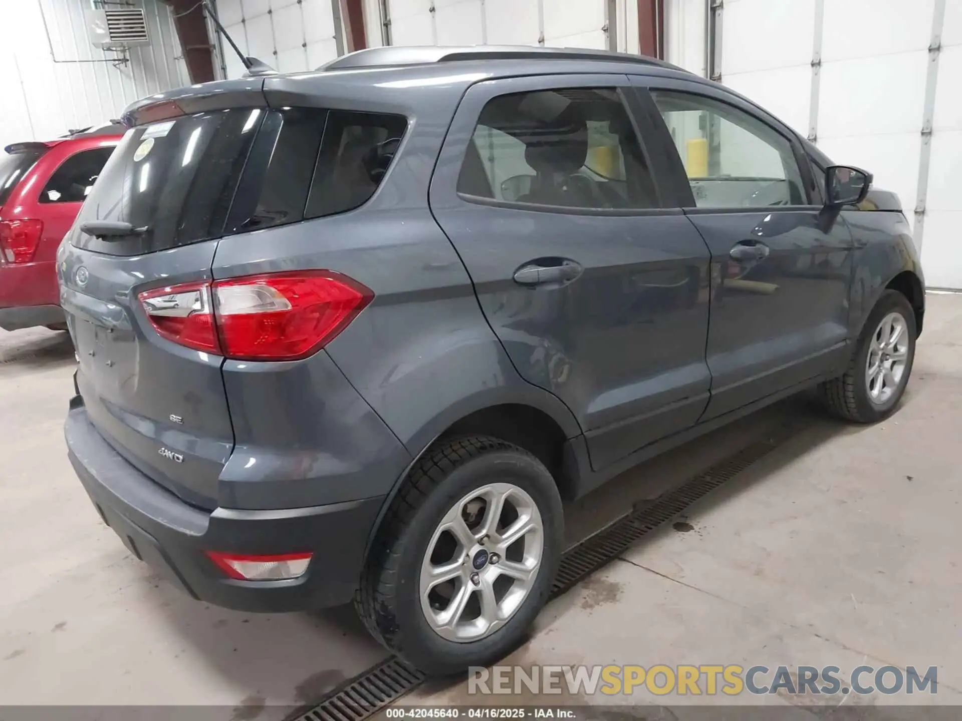 4 Photograph of a damaged car MAJ6S3GL3NC468256 FORD ECOSPORT 2022