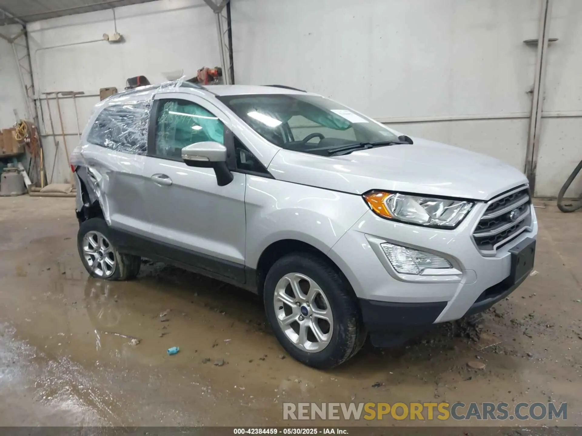 1 Photograph of a damaged car MAJ6S3GL3NC469228 FORD ECOSPORT 2022