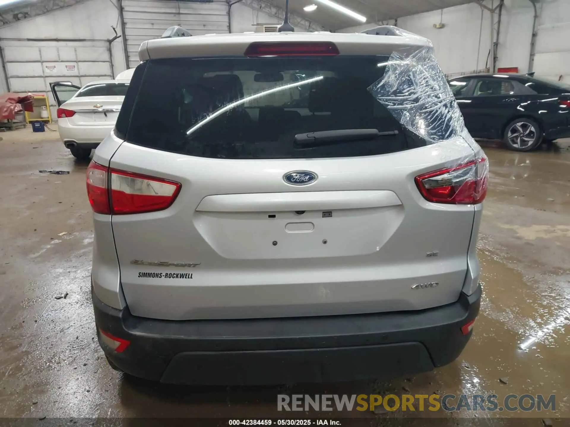 16 Photograph of a damaged car MAJ6S3GL3NC469228 FORD ECOSPORT 2022