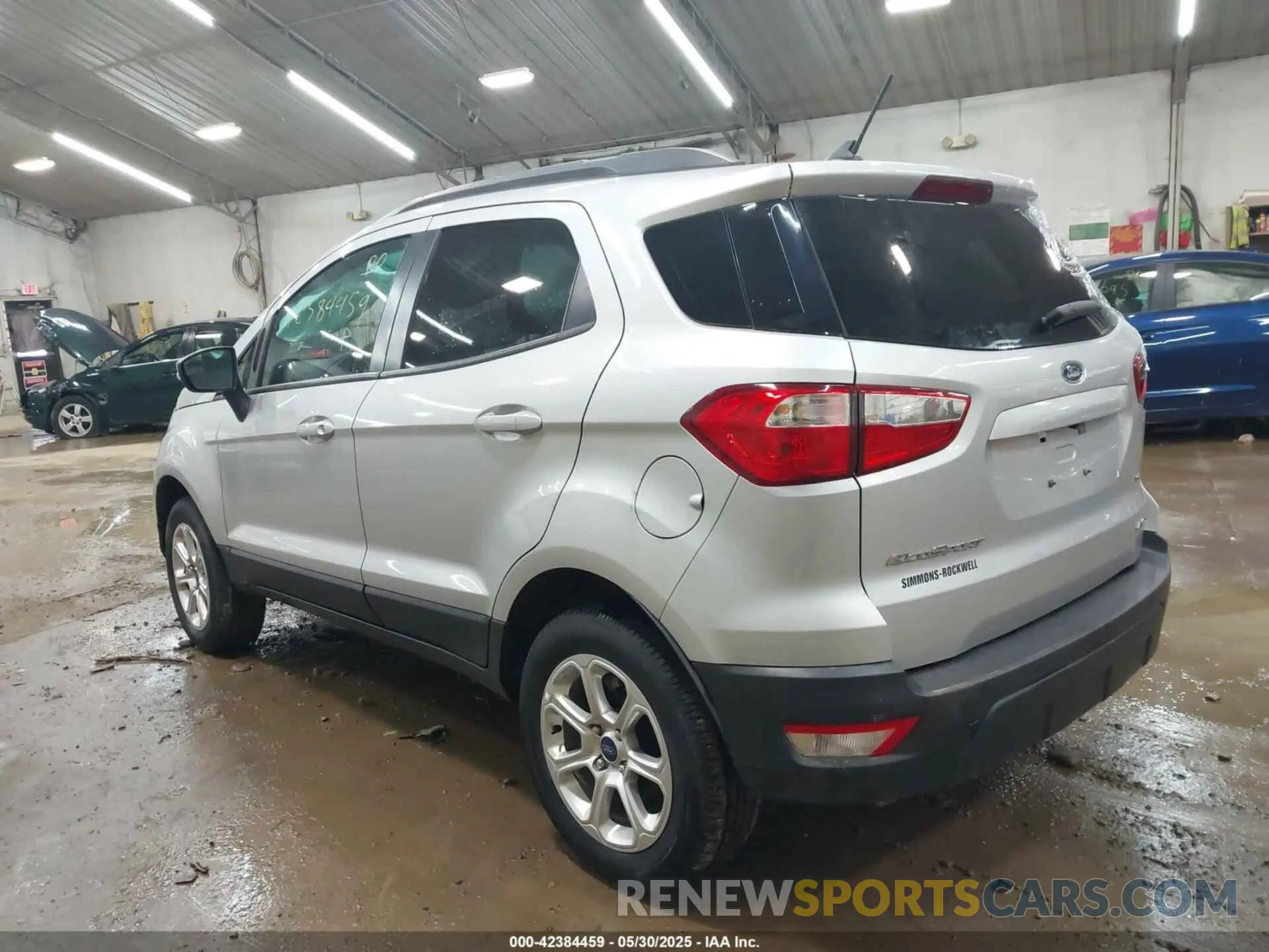 3 Photograph of a damaged car MAJ6S3GL3NC469228 FORD ECOSPORT 2022